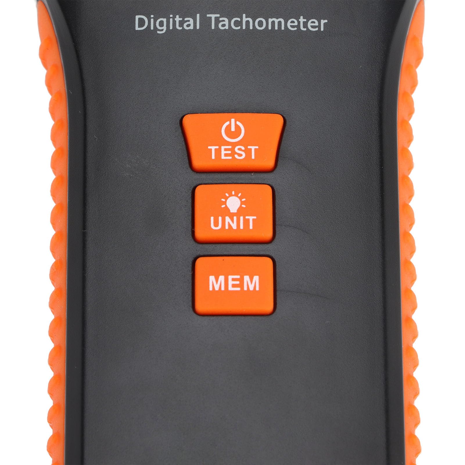 Tacómetro Fotoeléctrico Digital de Alta Precisión Medidor de RPM Contacto Sin Contacto Ruedas de Medición de Velocidad de Rotación Diseño de Doble Uso con Retención de Memoria de