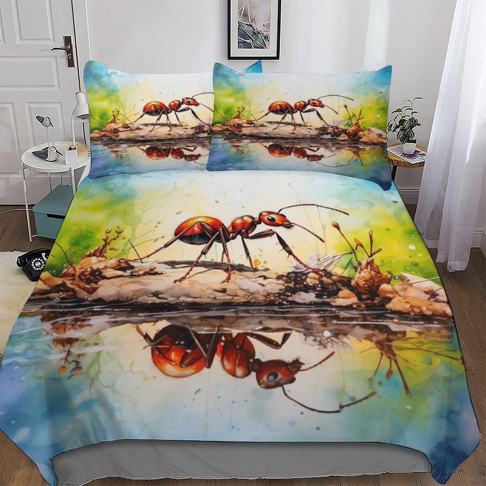 Parure de lit fourmi 3D pour transformer l'ambiance de la chambre des enfants et adultes