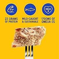 Vista 6 de Season Sardines in Water - Skinless & Boneless, No Salt Added, Wild Caught, 22g of Protein, Keto Snacks, More Omega 3's Than Tuna, Kosher, High in