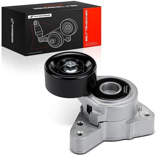 A-Premium Belt Tensioner Assembly with Pulley Compatible with Honda, Acura