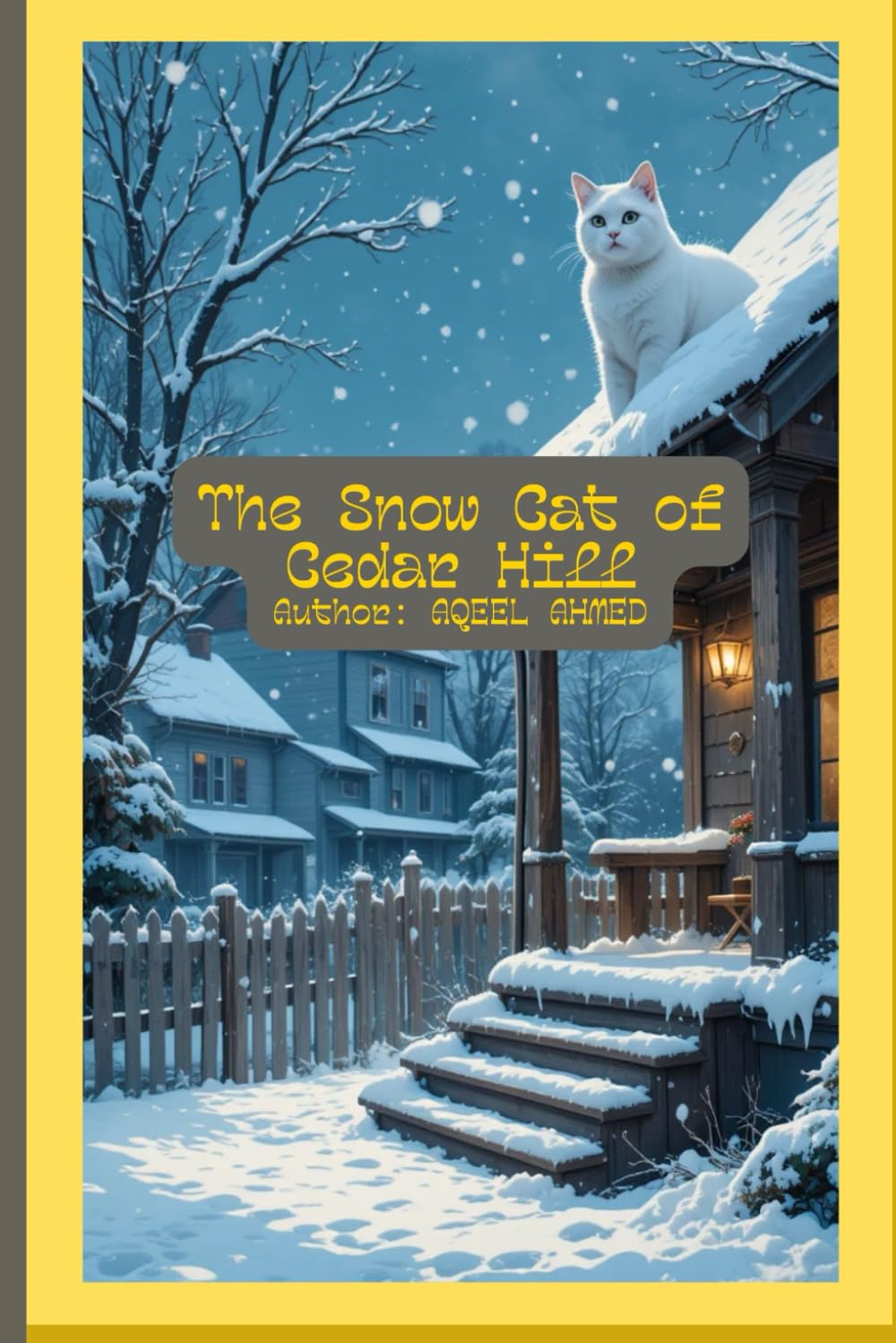The Snow Cat of Cedar Hill