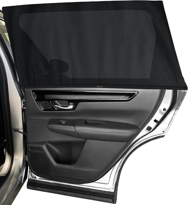 Tela Mosquiteira para Janela de Carro EcoNour para Honda CR-V 2023–2026 – Kit com 2 unidades