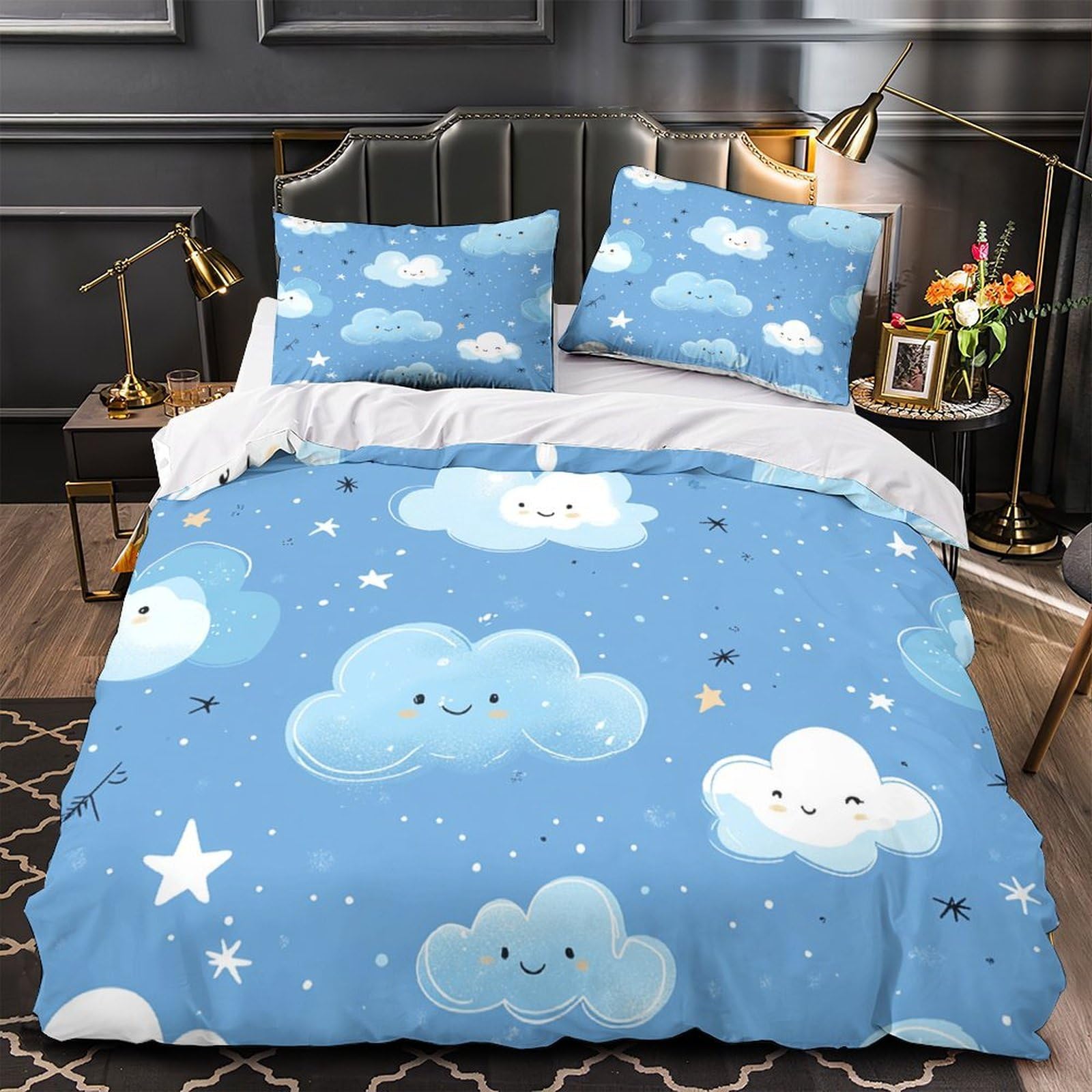 Housse de couette hypoallergique pour apaiser les nuits sensibles des adolescentes