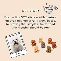 Vista 5 de Bocce's Bakery Dailies Sweet Dreams Golosinas para perros para apoyo a la hora de acostarse, golosinas para perros sin trigo, hechas