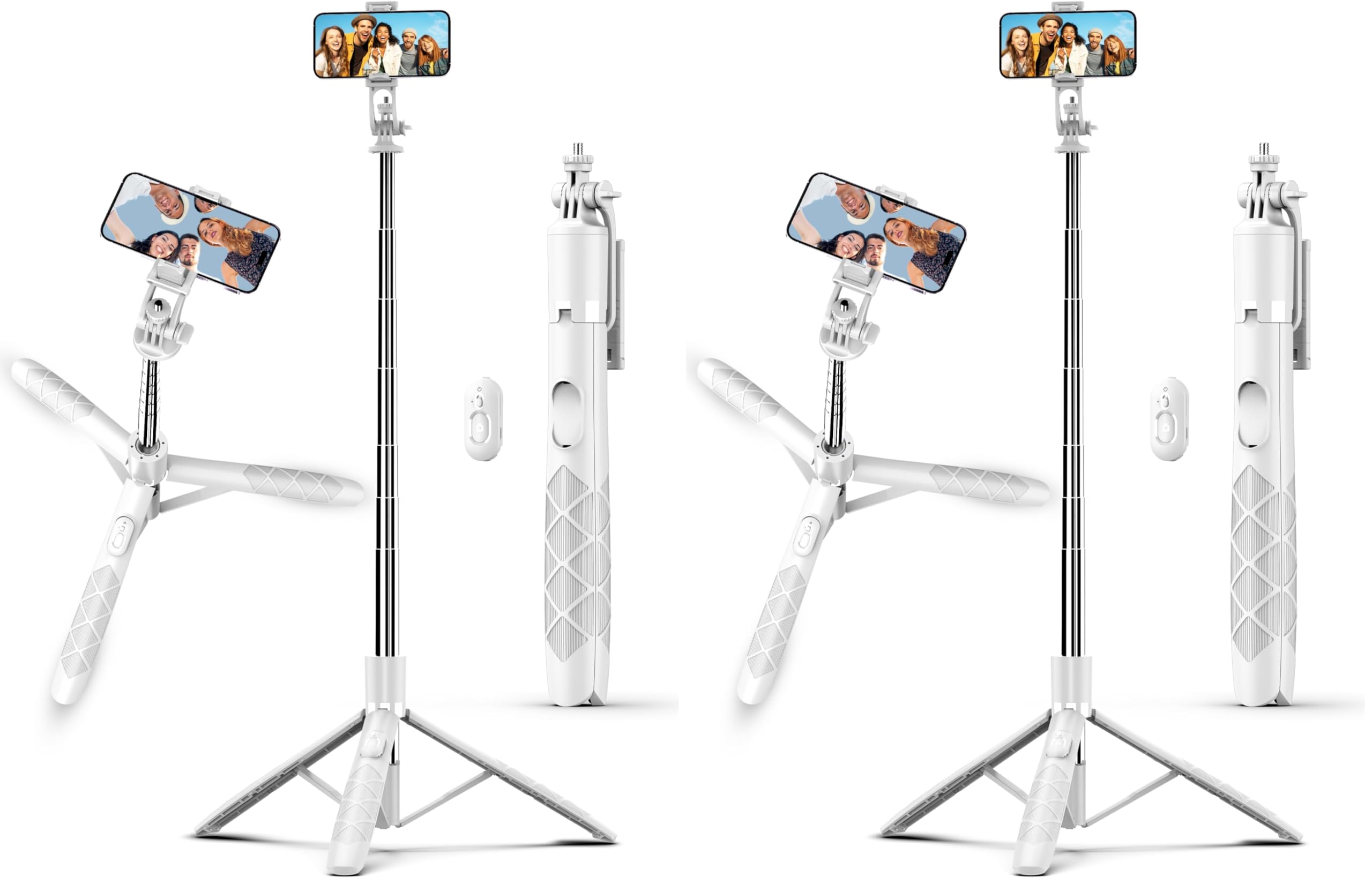 Trépied pour téléphone avec télécommande détachable pour cadrer facilement sans aide - 10