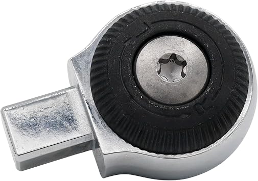 NAVAC NTWR38 Ratchet Head 3/8" Round NTW1 Digital Torque Wrench - Made of Steel - 9 x 4 x 1.25 inches