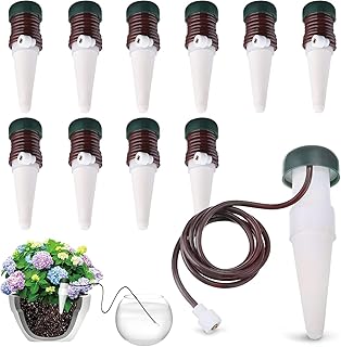10 Stück Wasserspender für Zimmerpflanzen,Bewässerungssystem Balkon,Automatische Bewässerung Zimmerpflanzen,Selbstbewässerung Bewässerungssystem