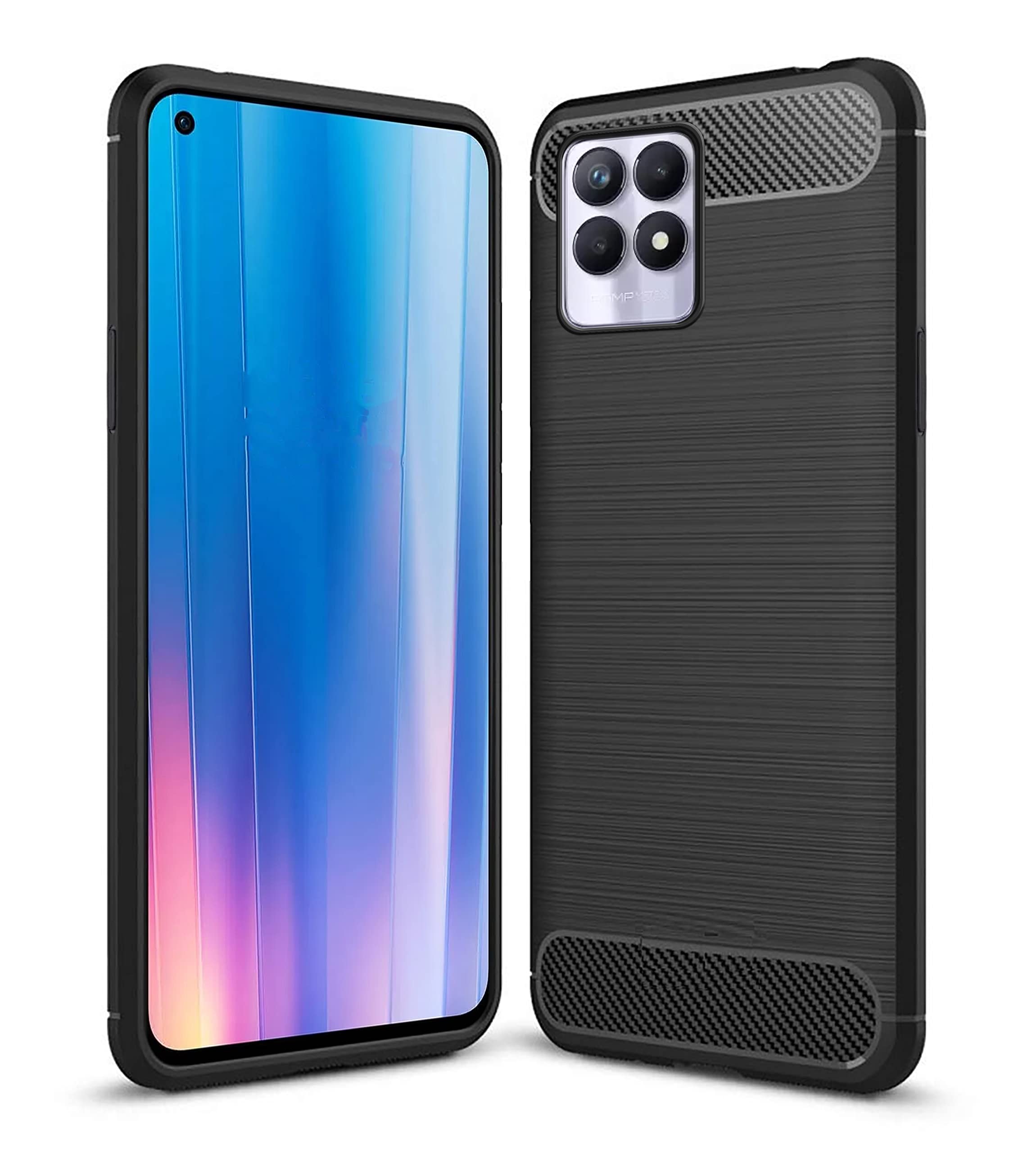 Zapcase Back Cover Case for Realme 8i / Realme Narzo 50 4G | Compatible for Realme 8i / Realme Narzo 50 4G Back Cover Case | 360 Degree Protection | Soft and Flexible (TPU | Matte Black) (B09HSGKK4R) Amazon Price History, Amazon Price Tracker