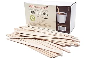 500 Premium Wooden Coffee Stirrers: Elevate Your Coffee Experience