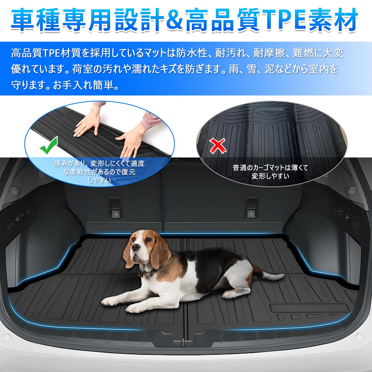 Amazon.co.jp: CARVANTA スバル フォレスター SK系 ラゲッジマット 