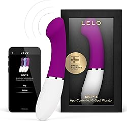 LELO GIGI 3, Vibrador para Punto G Controlado por Aplicación con 8 Modos de Placer para Mujer, Juguetes Eroticos (Deep Rose)