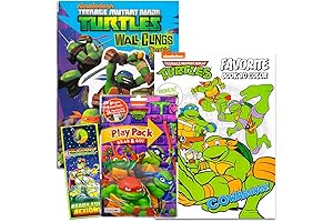 Teenage Mutant Ninja Turtles Coloring and Activity Book Set with Stickers