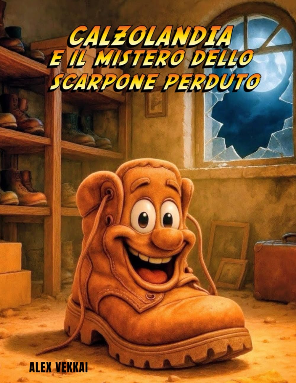 Calzolandia e il mistero dello scarpone perduto: Un’avventura illustrata tra scarpe parlanti, amicizia e coraggio