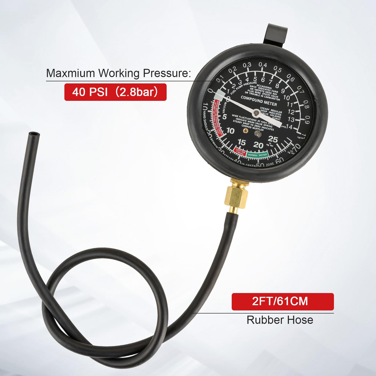 8milelake Fuel Pump and Vacuum Tester Gauge Leak Carburetor Pressure Diagnostics for sale online 8milelake Fuel Pump and Vacuum Tester Gauge Leak Carburetor Pressure Diagnostics for sale online