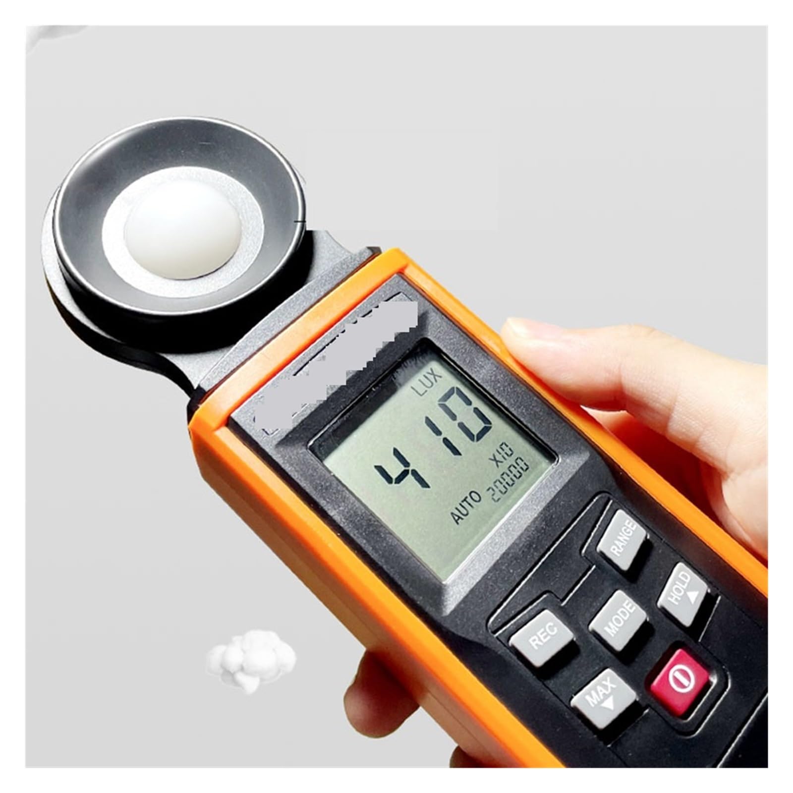 Luxómetro, fotómetro, Medidor De Lux Digital Luxómetro 200000Lux Medidor De Luz De Sonda Giratoria De 180 Grados Fotómetro De Fotografía De Alta Precisión