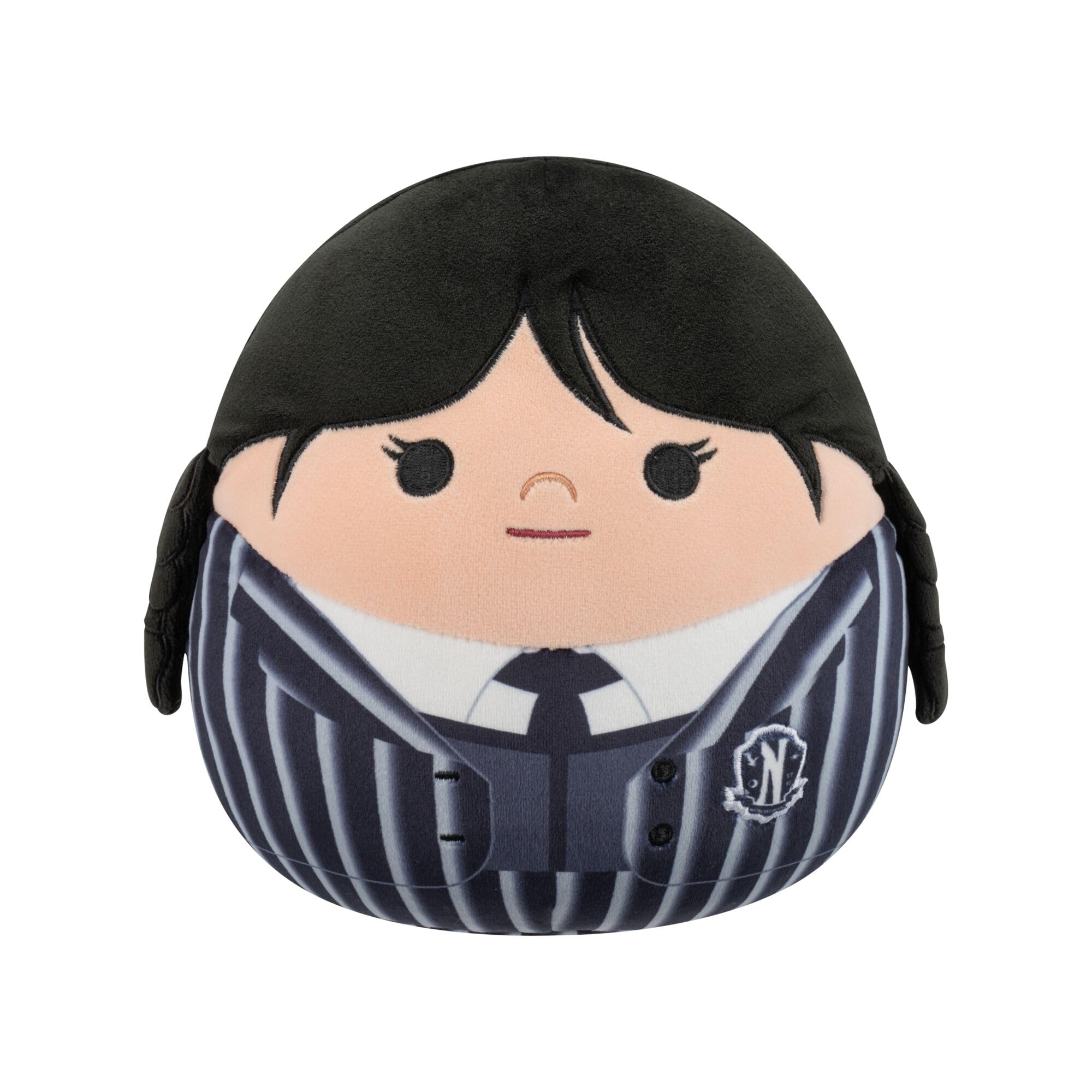 Squishmallows Original 8-Inch Wednesday in Uniform, 8 inches