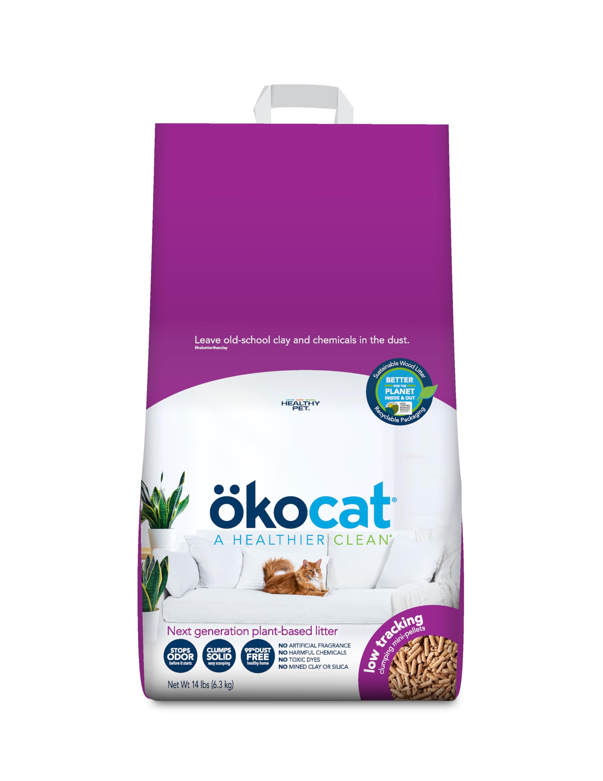 okocat Less Mess 14lb