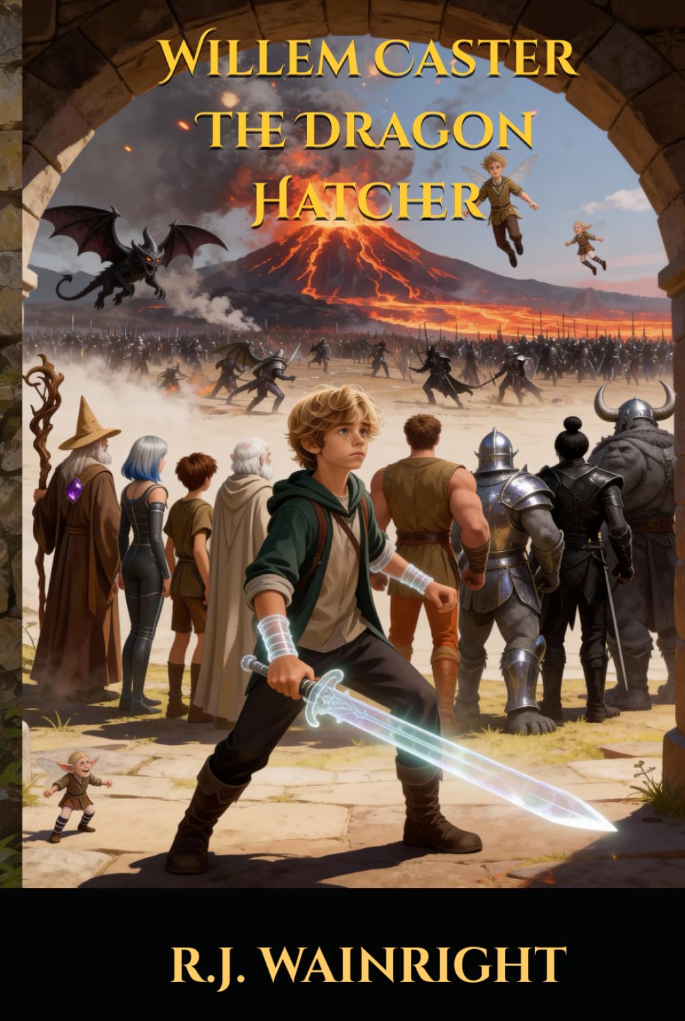 Willem Caster The Dragon Hatcher: Second Book of the Willem Caster Adventure Fantasy Series