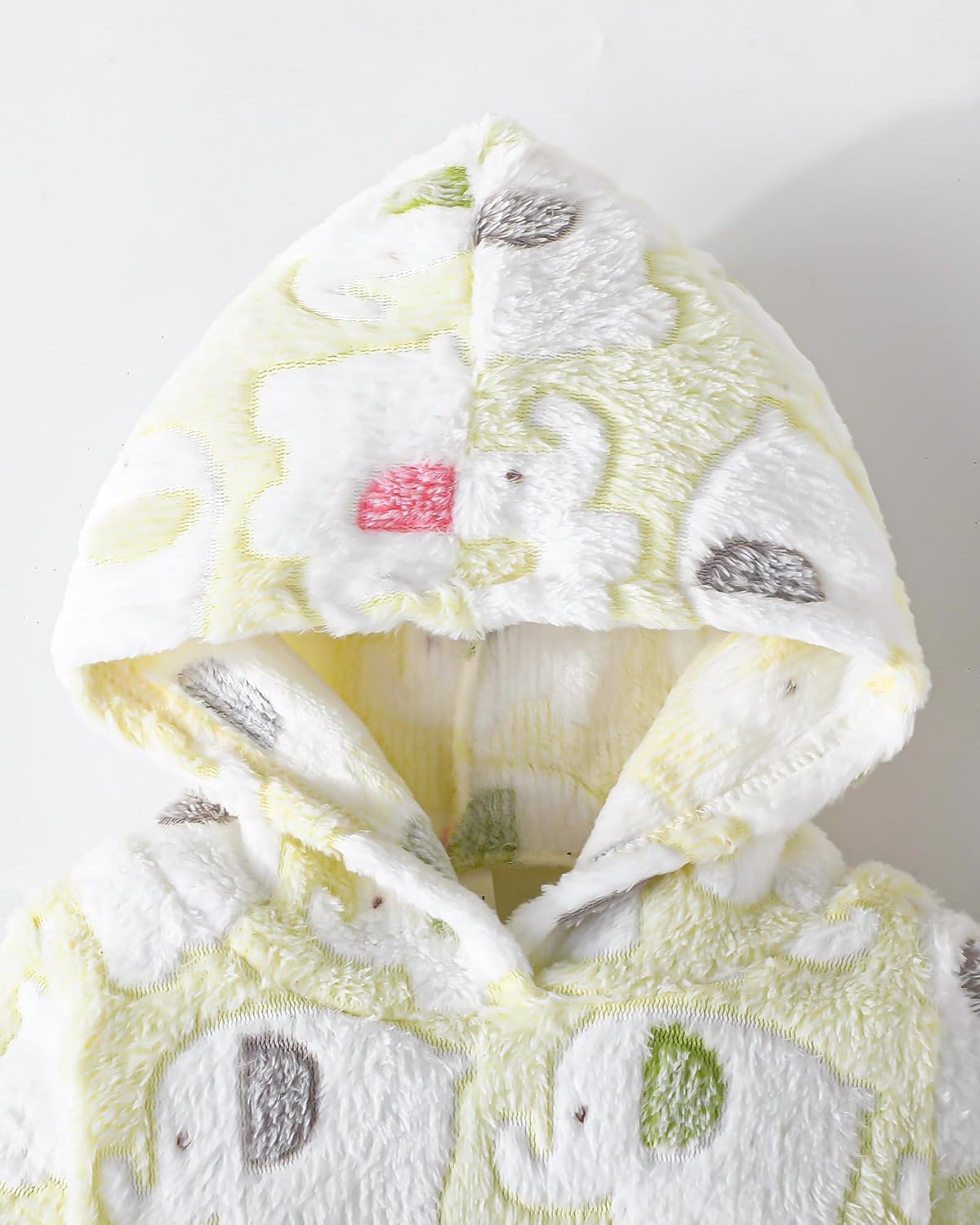 Jecson Toddler Baby Girl Clothes: Soft Fleece & Thermal Outfits Set Animal Pattern Hoodie & Pants Cute Winter Home Out 6M-4Y - Image 4