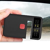 Vista 1 de Medidor digital de tinte para ventana, medidor de transmisión de película solar de 0.512 in de grosor, con calibración automática, medidor