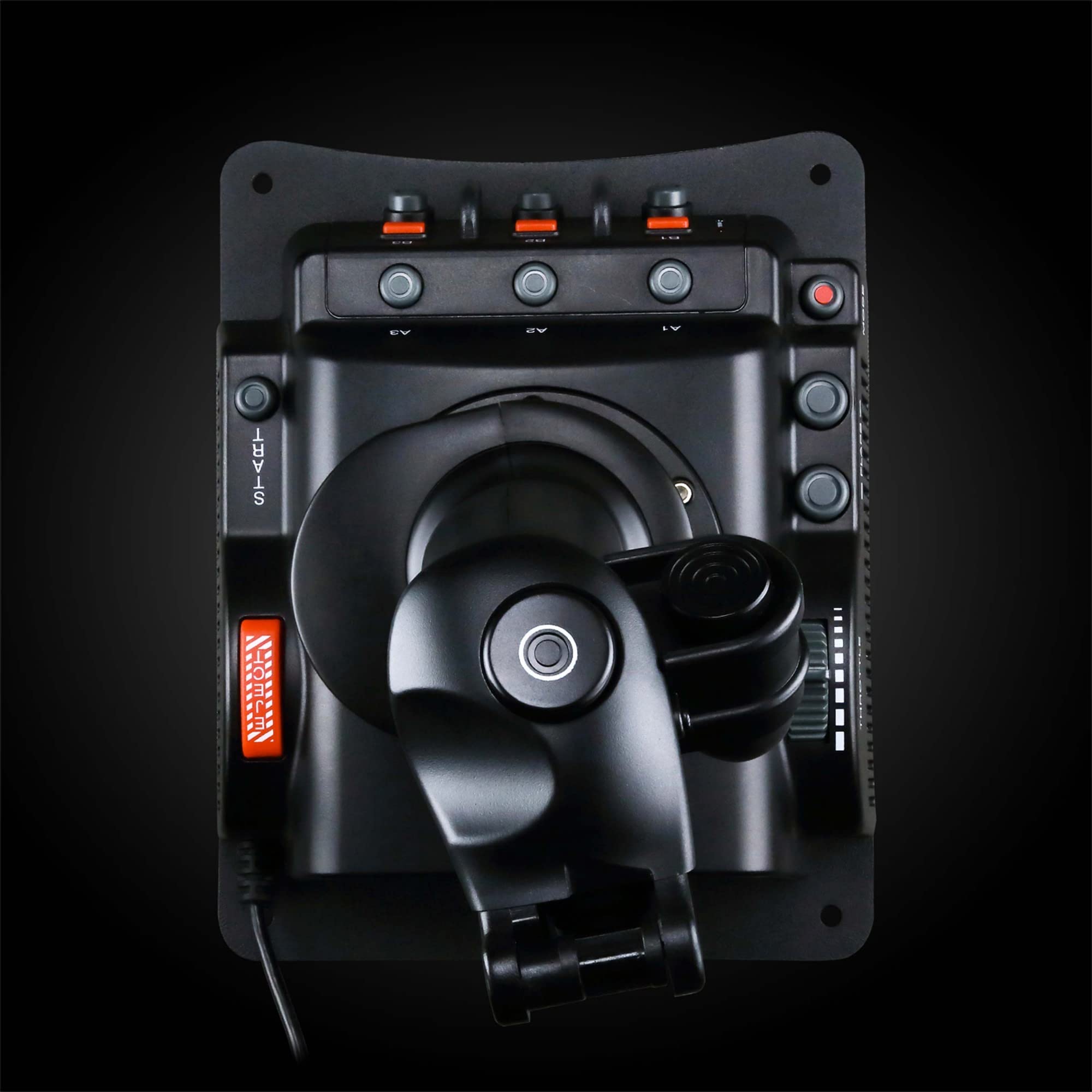 SIMPLETEK | Joystick da Volo Cablato per Simulatori di Volo | Impugnatura Ergonomica Pulsanti Programmabili PC Gaming
