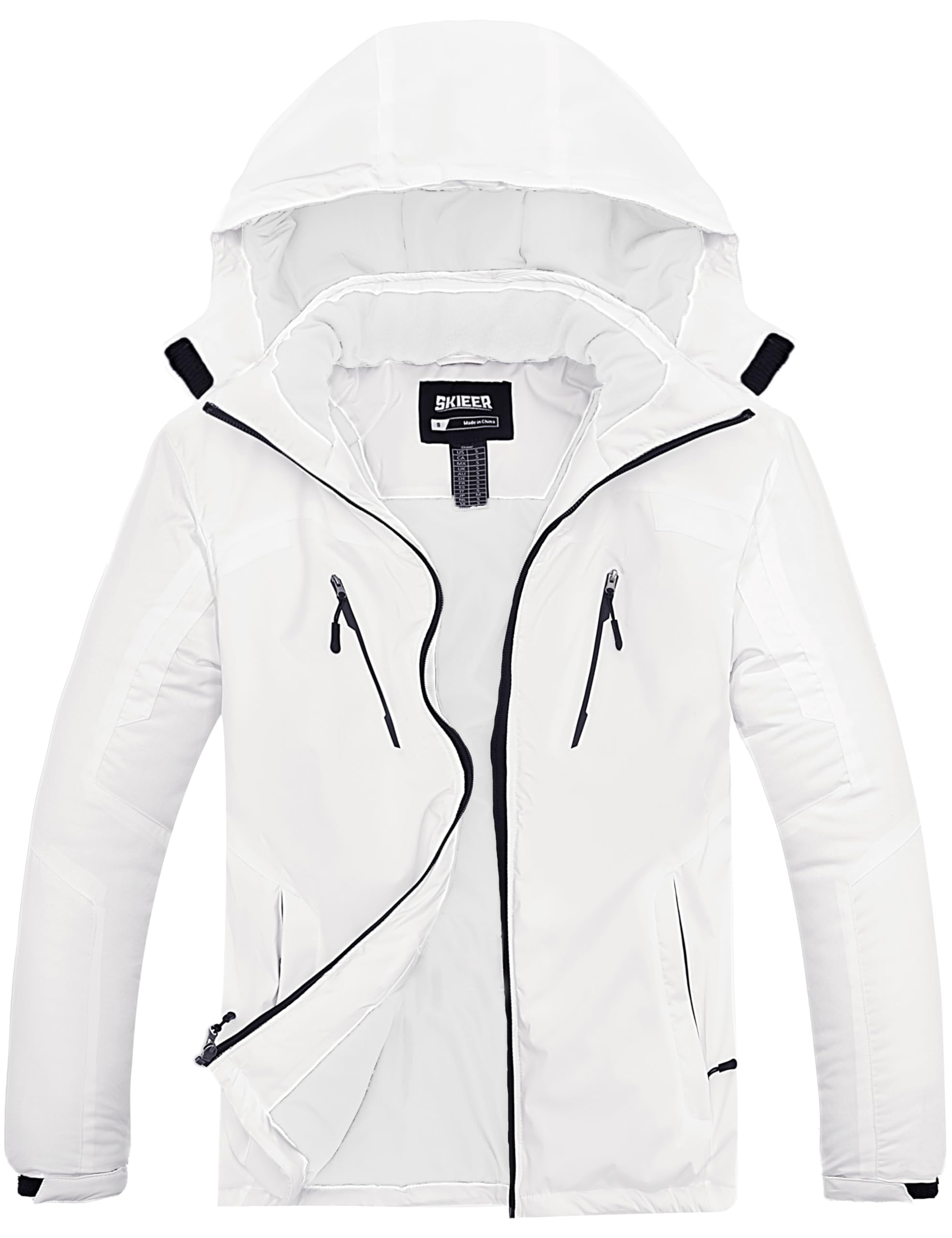 Skieer Mens Waterproof Ski Jacket Winter Snow Coat Windproof Snowboarding Jackets Warm Raincoat