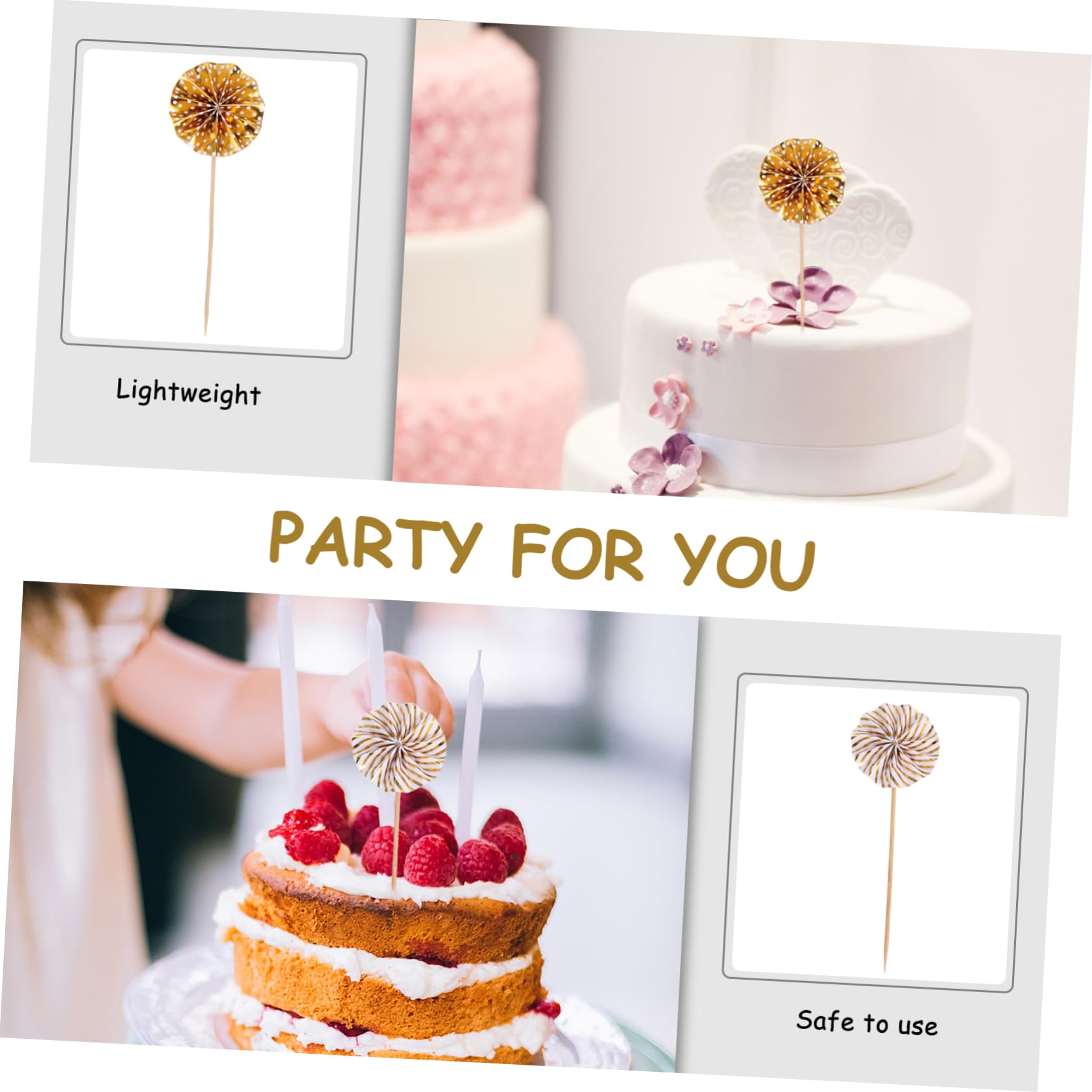 Amazon.co.jp: RUNROTOO 1 セット カップケーキピック40選 40番目の