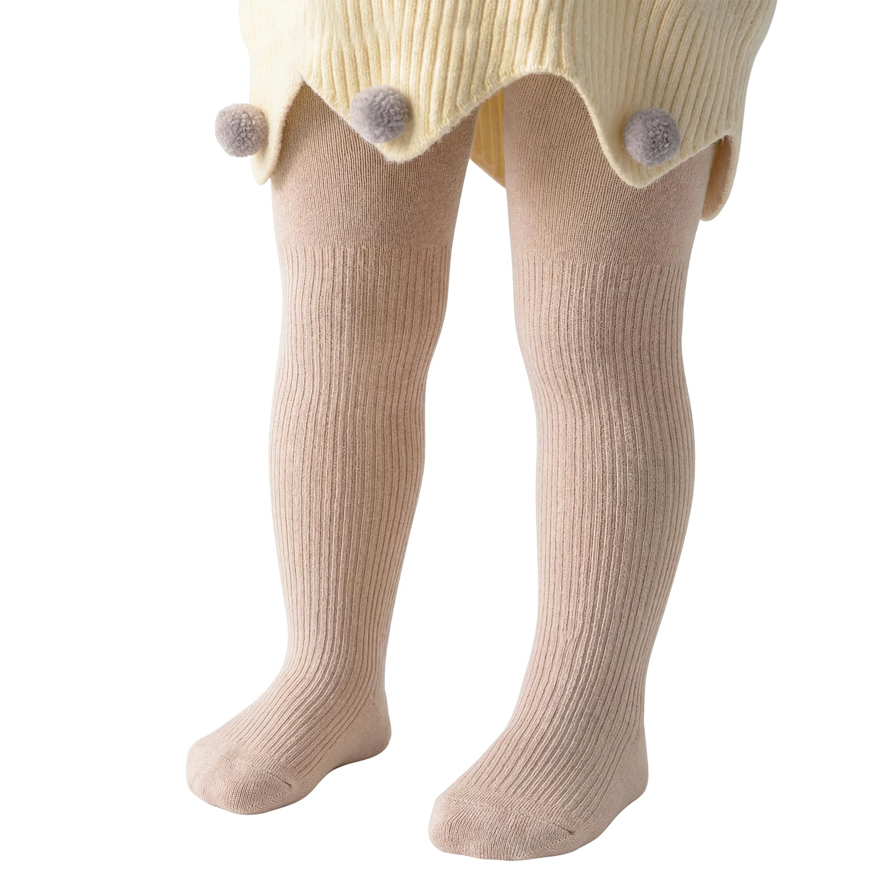 Zando Cable Knit Toddler Tights Baby Seamless Leggings Girls Stockings