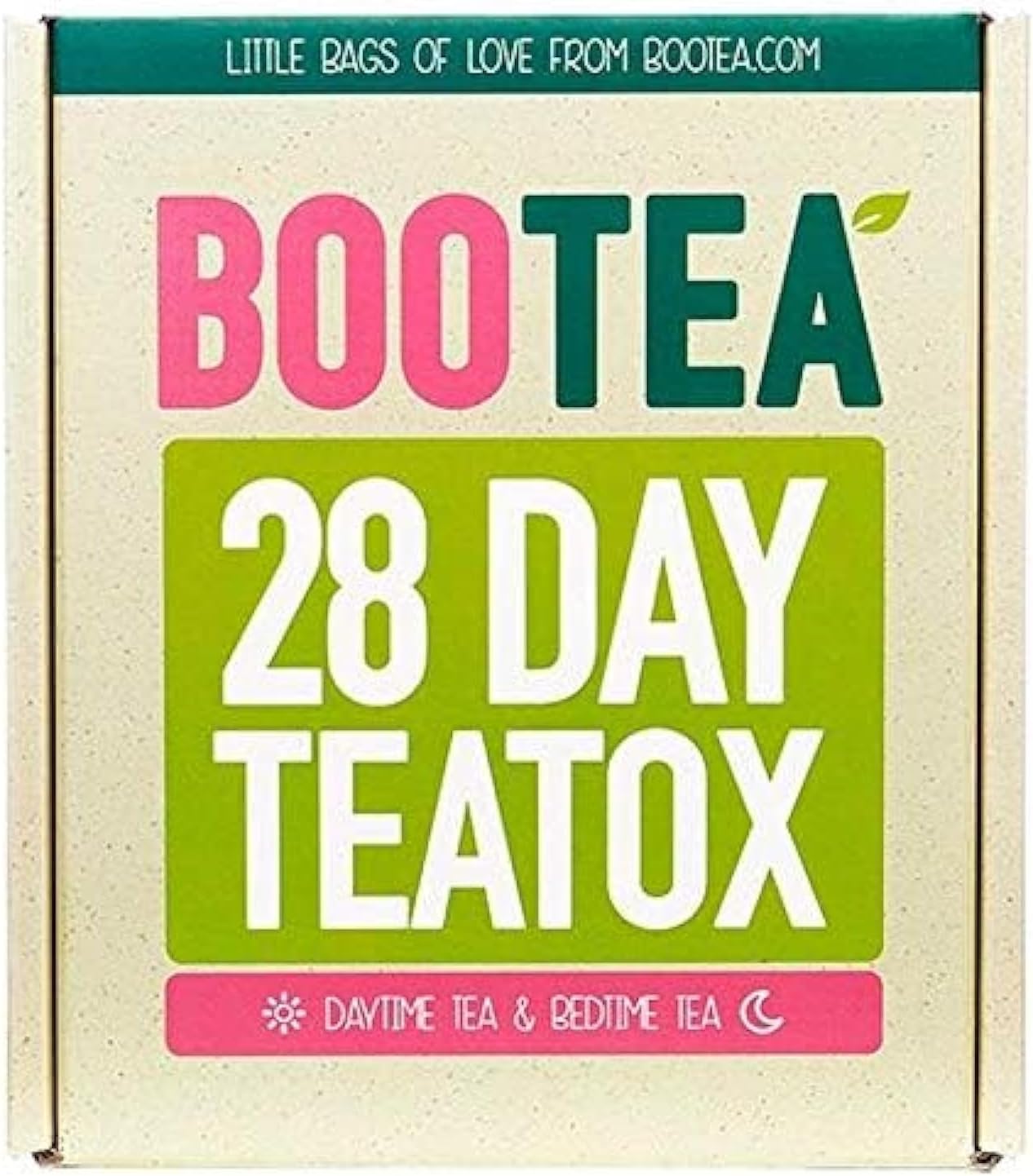 Bootea Coffeetox Herbal Teatox Tea & Coffee Blend for Energy Boost & Cleanse, with Fennel, Yerba Mate, Dandelion & Matcha, No Caffeine, All-Natural Ingredients