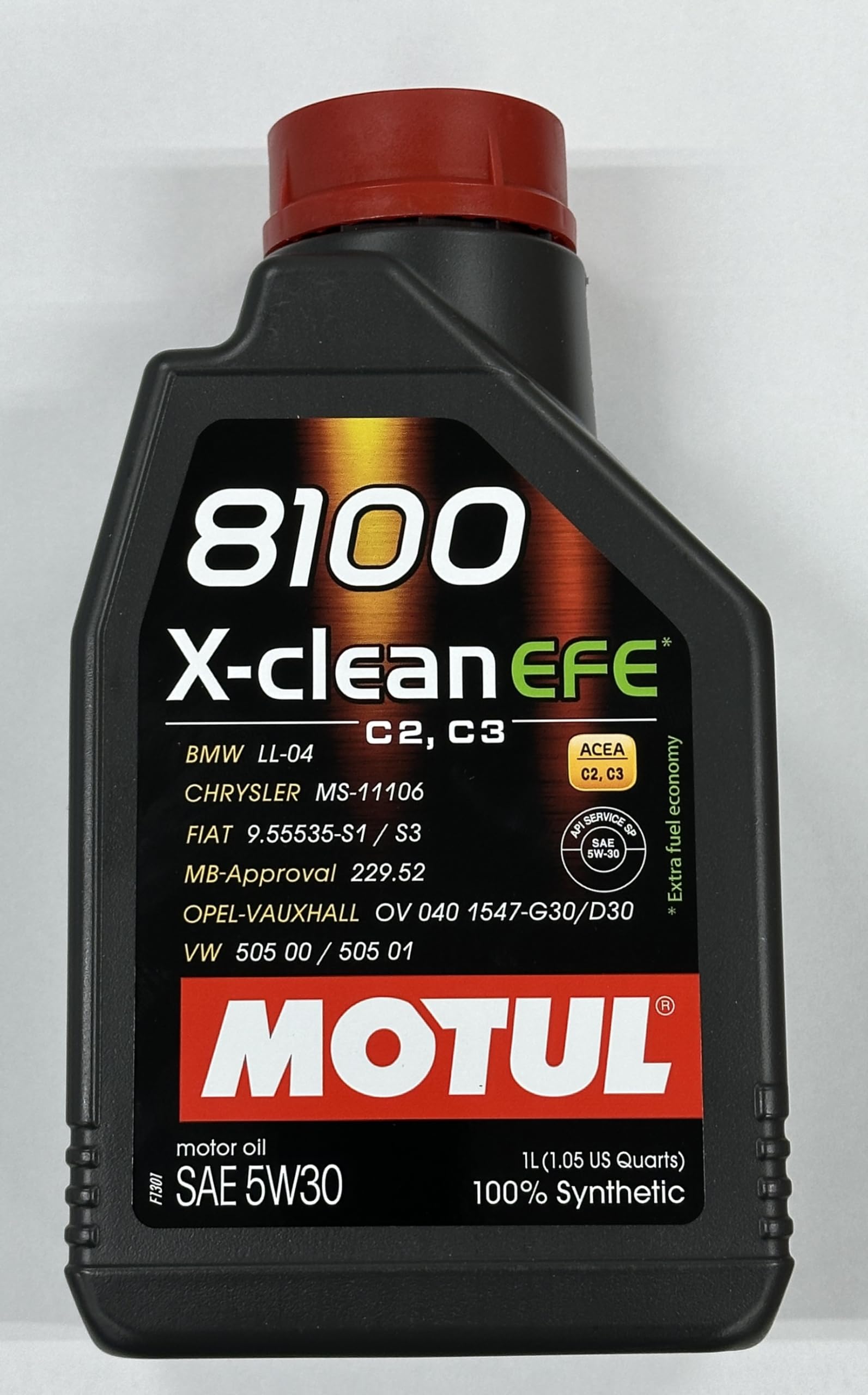 MOTUL 8100 X-clean EFE 5W30 1L 未開封6本　送料込 Amazon.com: Motul 8100 X-Clean EFE 5W-30 Synthetic Oil 1