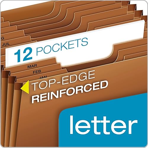 Miniatura 3 de Globe-Weis PFXR217MHD /Pendaflex - Archivo expandible resistente y archivo expandible Pendaflex con cubierta extragruesa, bordes reforzados Tyvek,