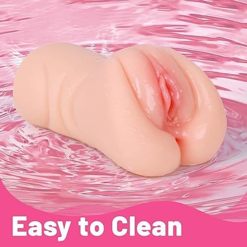 Miniatura 6 de Juguetes sexuales masculinos para hombres, masturbador masculino exprimible de 7.25 pulgadas de profundidad, juguetes sexuales para adultos con