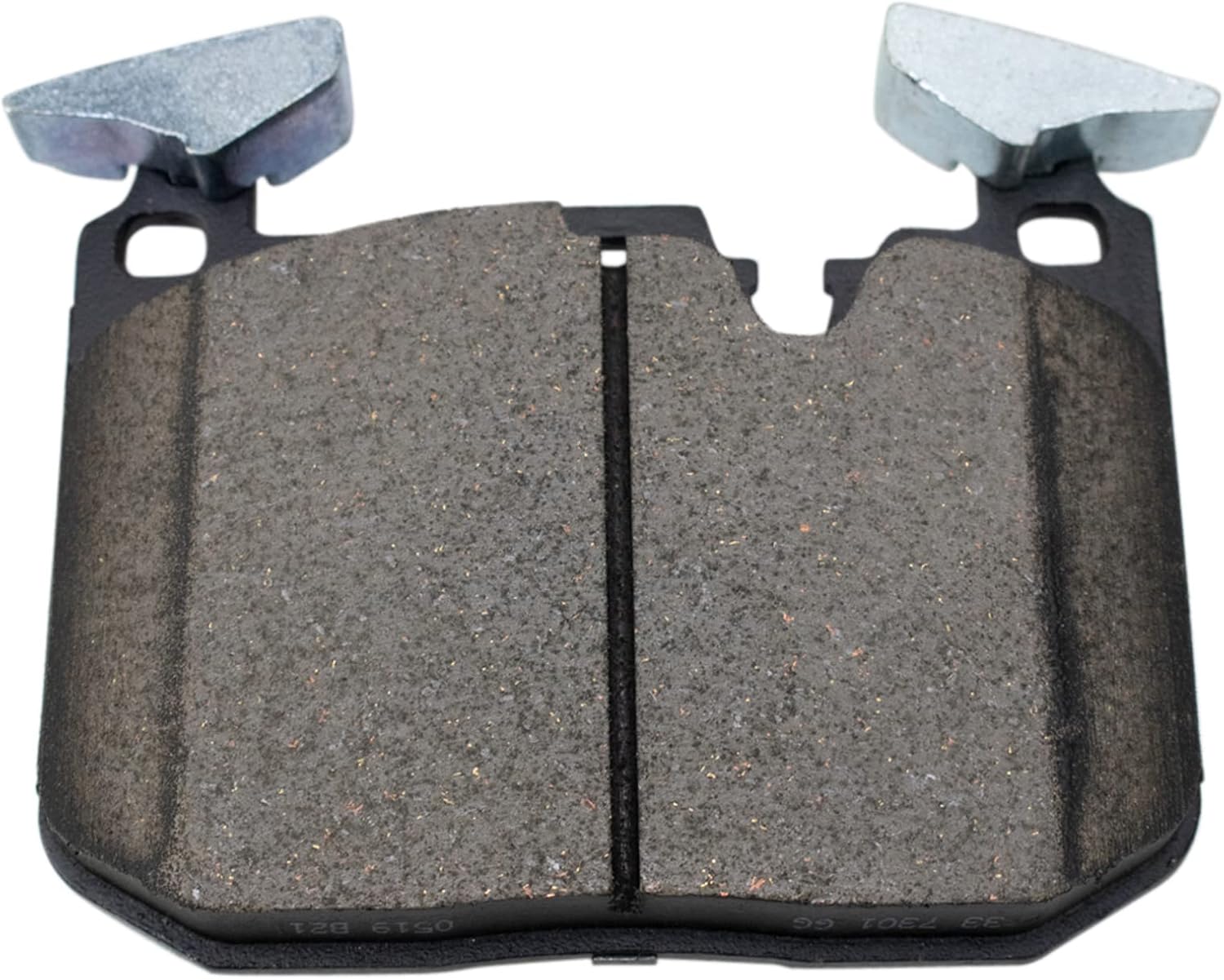 TRQ Front Brake Pads Ceramic Hardware Compatible with 2012-2021 BMW 228i 230i 320i 328i 328d 330i 335i 340i 428i 430i 435i 440i ActiveHybrid 3 i8 M2 M3 M4 M235i M240i