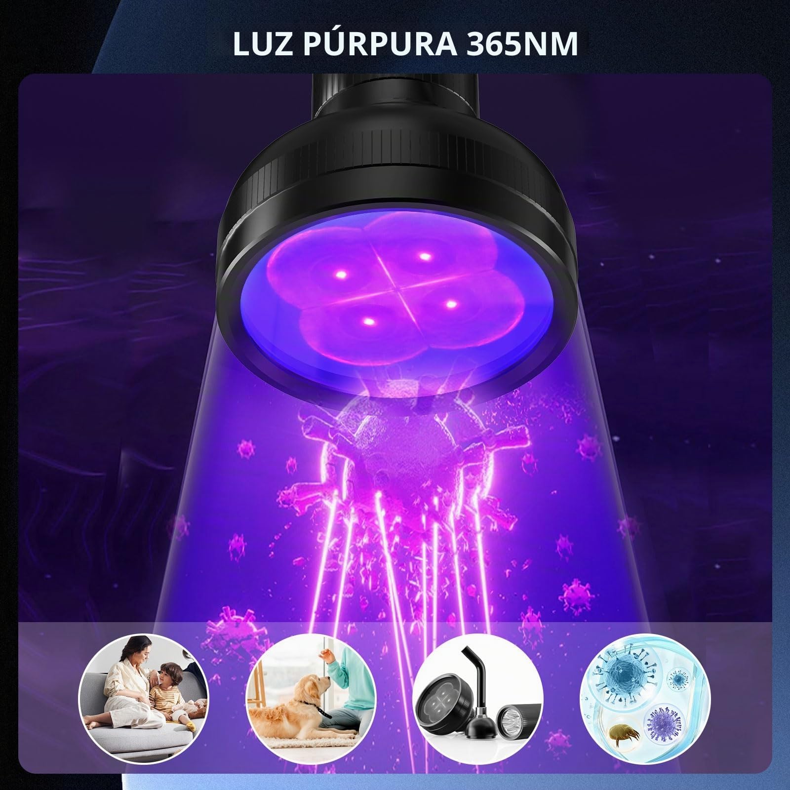 Dispositivo de terapia de luz roja para herpes labial, dispositivo de terapia láser frío 3 en 1, dispositivo de terapia con láser frío, dispositivo azul para boca, nariz, orejas, rodillas, pies y