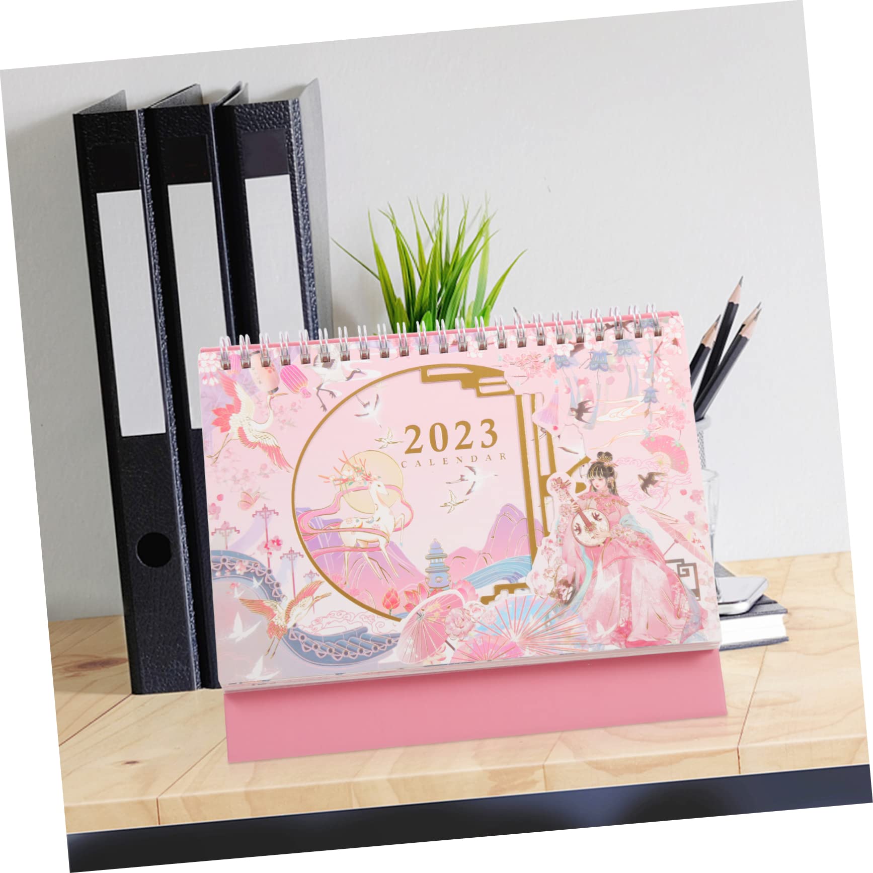 VILLCASE 3pezzi Scrivania Planner Mensile Retro Design Per e Casa Per e Capodanno