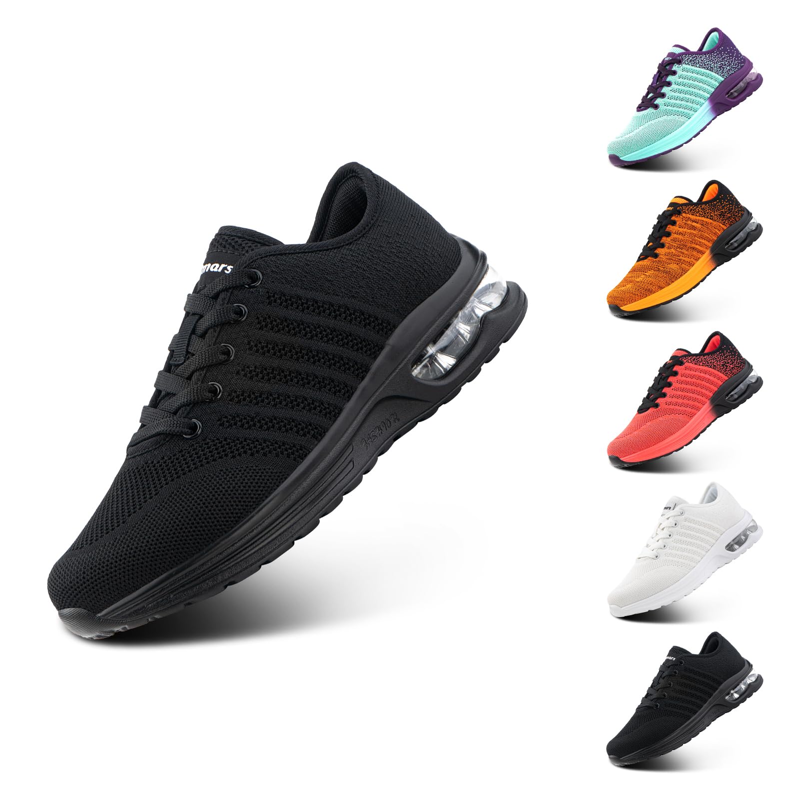 Hitmars Zapatillas Deporte Mujer Zapatillas Deportivas Ligero Transpirables Zapatos Deportivos Zapatillas de Running Zapatos para Correr Gimnasio Casual Sneakers 36-42 EU
