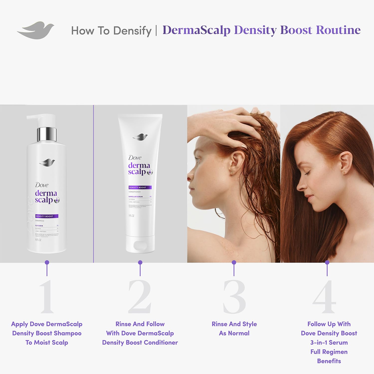 Dove Scalp + Hair Therapy Set – Density Boost Clarifying Shampoo