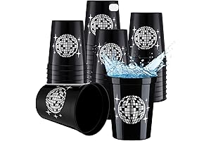 Uiifan Disco Shot Glasses : 30 Pack 16oz Plastic Cups for Bachelorette Party Celebrations
