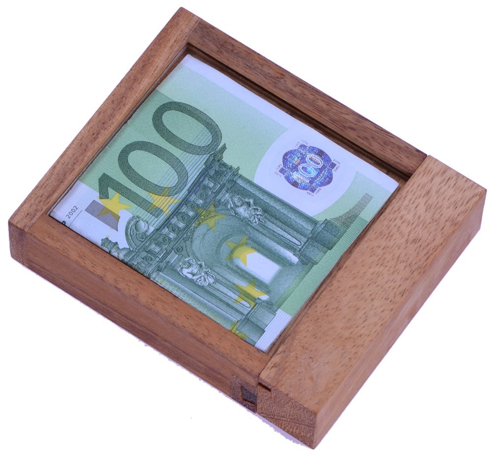 LOGOPLAY Money, The banknote safe, for money gifts in beautiful packaging, trick box, thinking game, puzzle game - Image 4