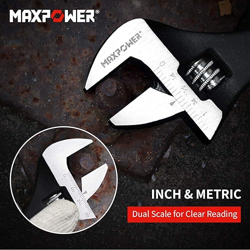 Miniatura 7 de MAXPOWER 3 llaves inglesas y llave de andamio de doble enchufe