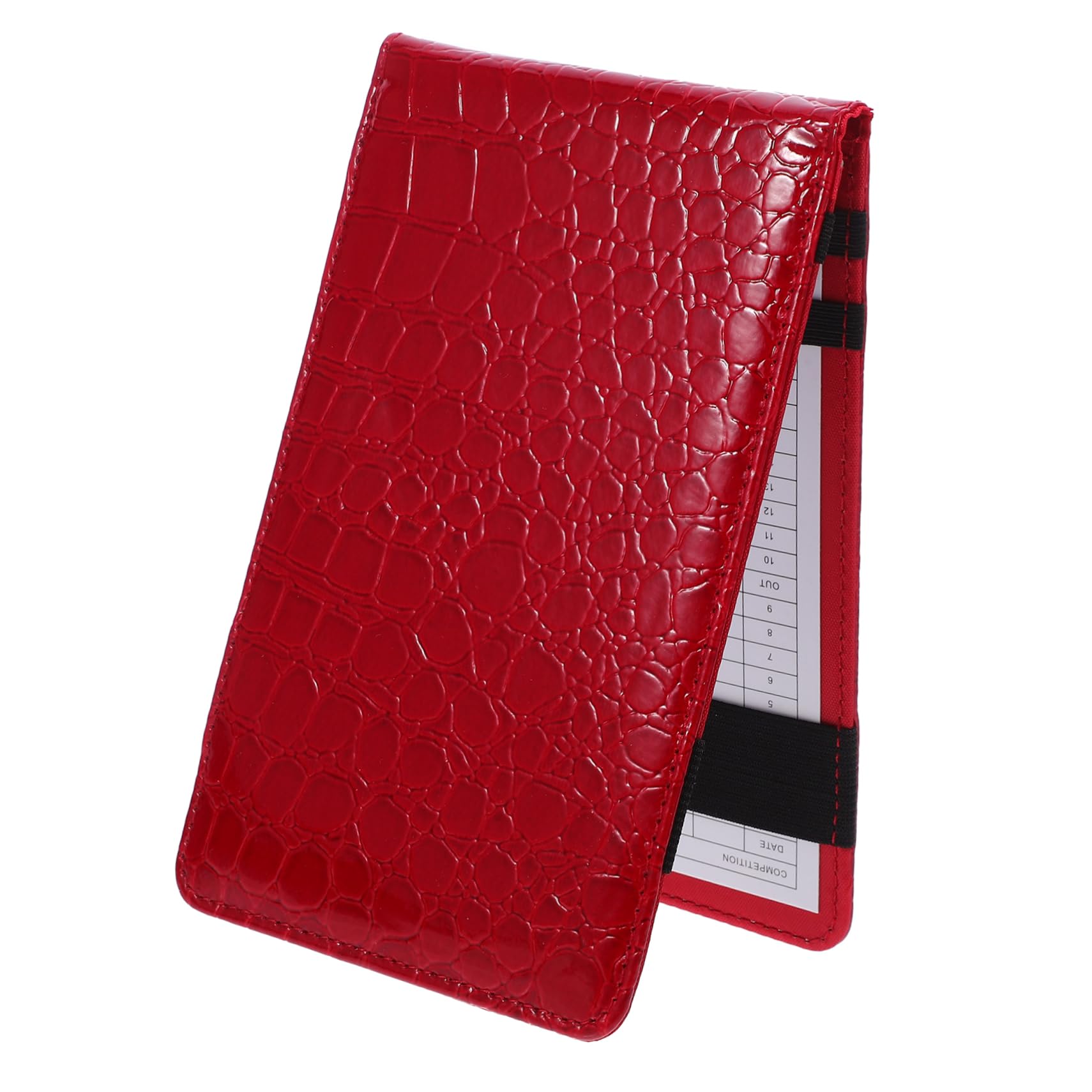 HANABASS Durable Stylish Golf Scorebook with Cover Score Keeping Book for Golfers for Tracking Scores Convenient Flip Open Design Present for Golf Enthusiasts