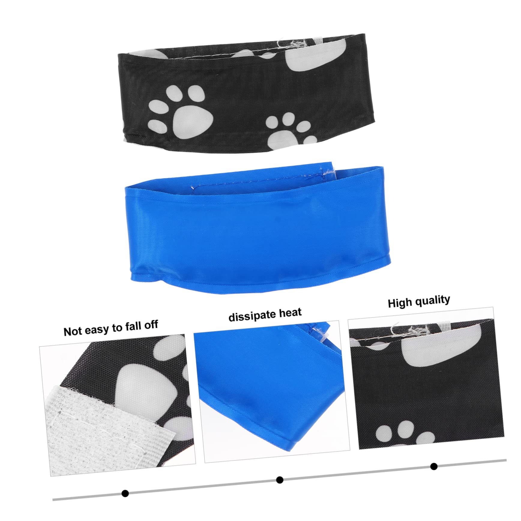 Mipcase 6stücke Kühlende Hundebandanas Für Sommer Atmungsaktive Ice Scarfs Für Hunde Für Heiße Um Hitzestress Zu Reduzieren Körpertemperatur Zu