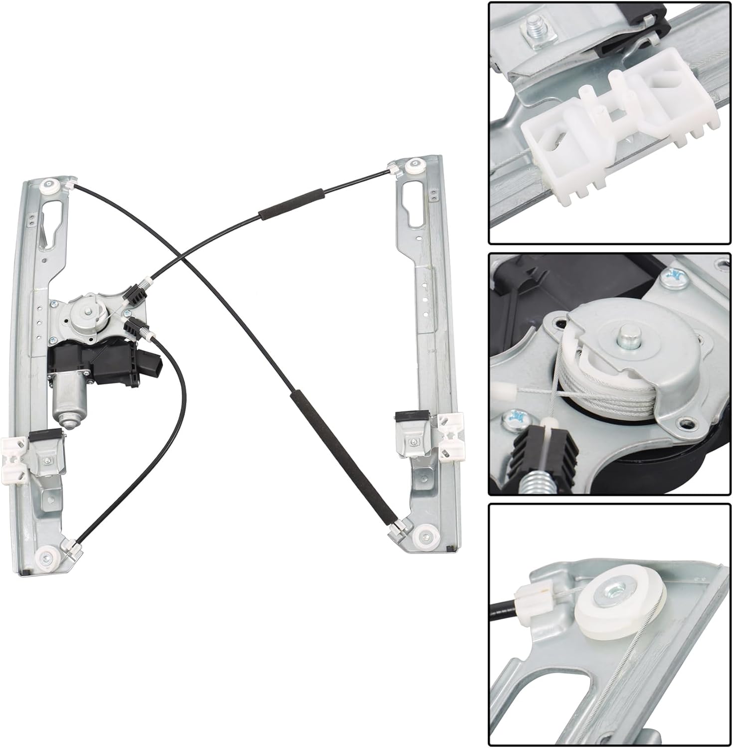 labwork Front Left Power Window Regulator with Motor Replacement for F150 2011-2014 Replacement for Lincoln Mark LT 2011-2014 751-600
