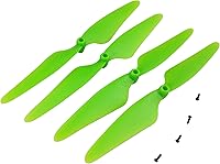 Vista 3 de sea jump Hélice de avión para Hubsan X4 H502S H216A H502E H502T H507A RC Control Remoto Helicóptero Blade Parts H502S Hélice Verde