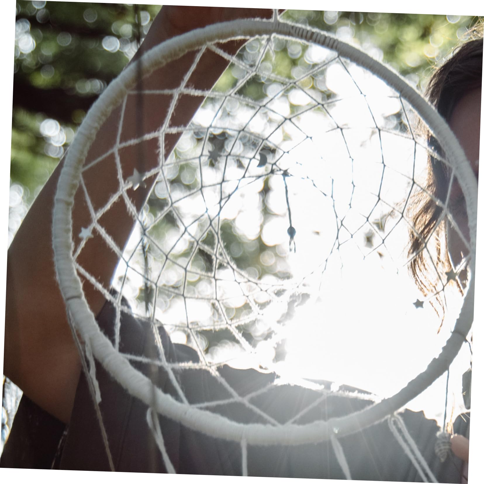 VILLCASE 9pcs Ring Wreath Hoops for DIY Crafts Sturdy Metal Dream Catcher Rings for Floral Arrangements and Handmade Projects