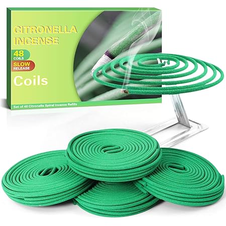 Zinueen Support De Spirale Anti-Moustique Pour Extérieur - Porte