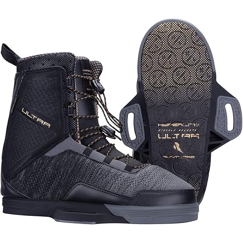 Hyperlite Ultra Mens Wakeboard Bindings Black/Grey 11