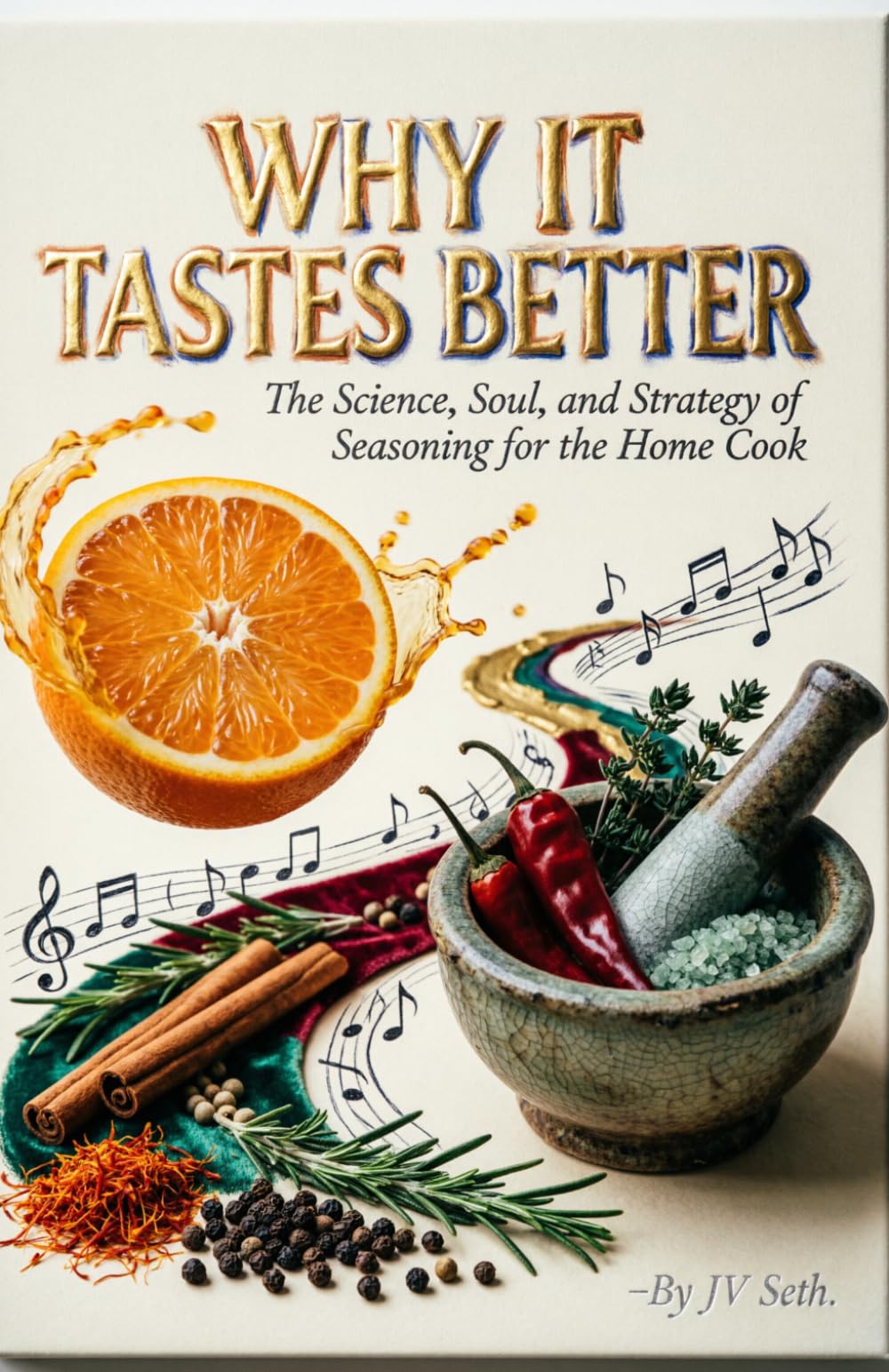 WHY IT TASTES BETTER: The Science, Soul, and Strategy of Seasoning for the Home Cook (Hard Life Problems Worth Solving)