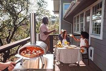 Ooni Fyra 12 Wood Fired Outdoor Pizza Oven – Portable Hard