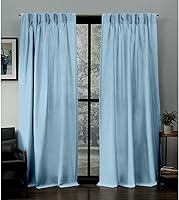 Vista 25 de Magic Drapes Cortina opaca plisada triple con aislamiento térmico para oscurecer la habitación, a prueba de derrames, lavable a máquina, paneles